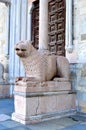 Exterior detail Parma Cathedral, Italy Royalty Free Stock Photo