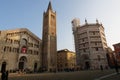 Parma Cathedral square or Duomo di Parma Royalty Free Stock Photo