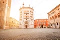 Parma central square Royalty Free Stock Photo