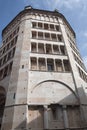 Parma Italy: cathedral square Royalty Free Stock Photo