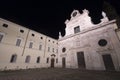 Parma Italy by night: church of San Giovanni Battista Royalty Free Stock Photo