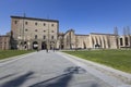 PARMA, ITALY, MARCH 20, 2025 - The Monumental Complex of the Pilotta in Parma, Emiglia-Romagna, Italy Royalty Free Stock Photo