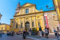Parma, Italy, September 25, 2021: Pinacoteca Stuard in Parma, It