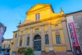 Parma, Italy, September 25, 2021: Pinacoteca Stuard in Parma, It