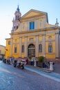 Parma, Italy, September 24, 2021: Pinacoteca Stuard in Parma, It