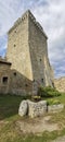 Parma overview of the castle of Bardi