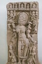 Sandstone Sculpture of Jain Diety Central India Madhya Pradesh