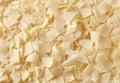 Parmesan flakes background