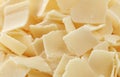 Parmesan flakes closeup