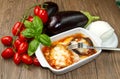 Parmigiana eggplant