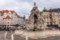 The Parnas Fountain on the Cabbage Market Square, Brno, Czech Republic