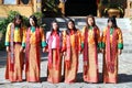 PARO, BHUTAN - November10, 2012 : Unidentified young singers and