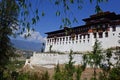 Paro Dzonge Of Bhutan Royalty Free Stock Photo