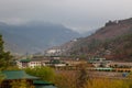 Paro International Airport in Bhutan Royalty Free Stock Photo