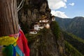 Paro's Taktsang 'Tigers Nest' Monastery, Paro, Bhutan Royalty Free Stock Photo