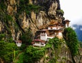 Paro Taktsang Tiger Nest in Bhutan Royalty Free Stock Photo