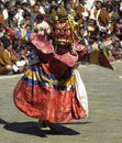 Paro Tsechu in The Kingdom of Bhutan Royalty Free Stock Photo