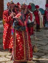 Paro Tsechu in the Kingdom of Bhutan Royalty Free Stock Photo