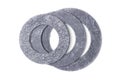 Paronite gaskets Royalty Free Stock Photo