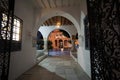 PAROS, GREECE, 18 2018, Interior view of the church of Panagia Ekatontapyliani which is a historic Byzantine church in the city of Royalty Free Stock Photo