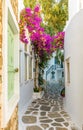 Naousa Paros island Cyclades Greece. Royalty Free Stock Photo
