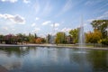 Parque Central Park Lake - Mendoza, Argentina