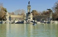 Parque del buen retiro in Madrid - Spain