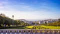 Parque Eduardo VII park in Lisbon, Portugal