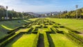 Parque Eduardo VII park in Lisbon, Portugal