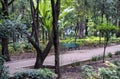 Parque Espana (Spain Park), in Condesa, Mexico City