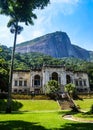Parque Lage or Parque Enrique Lage. Rio de Janeiro, Brazil Royalty Free Stock Photo