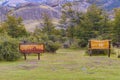 Parque Nacional Los Glaciares Entrance, Argentina