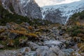 Parque Nacional of Queulat, Carretera Austral, Highway 7, Chile Royalty Free Stock Photo