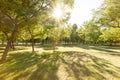 Parque OÃ¢â¬â¢Higgins at downtown Santiago de Chile