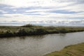 Parque Pinguino Rey - King Penguin park on Tierra del fueg Royalty Free Stock Photo