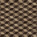 Parquet 3d cube seamless texture