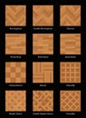 Parquet Floor Pattern Parquetry Black Royalty Free Stock Photo