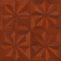 Mahogany Parquet flooring design seamless texture