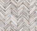 Parquet herringbone bleached oak seamless floor texture Royalty Free Stock Photo