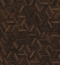 Parquet rhombus hexagon repeating