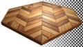 Parquet wood floor texture geometric pattern flooring png transparent image Generative AI Royalty Free Stock Photo
