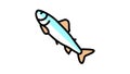 parr salmon color icon animation