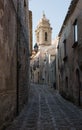 Parrocchia San Michele Arcangelo in Erice, Trapani. Sicily, Italy. Royalty Free Stock Photo