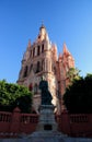 The Parroquia church, San Miguel de Allende, Guanajuato, Mexico Royalty Free Stock Photo