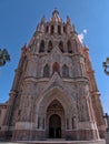 Parroquia de San Miguel Arcangel in San Miguel de Allende, Mexico