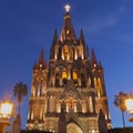 Parish church of San Miguel de allende, guanajuato XV Royalty Free Stock Photo