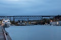 Parry Sound Harbour View From The Pier Royalty Free Stock Photo