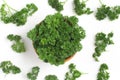 Parsley into a bowl Royalty Free Stock Photo