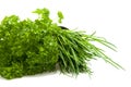 Parsley and chives