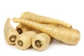 Parsnips on White